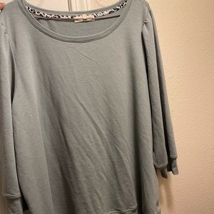 2X Olive Green Sweater
